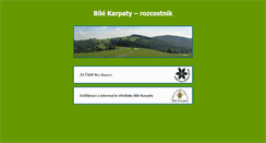 Desktop Screenshot of bilekarpaty.cz